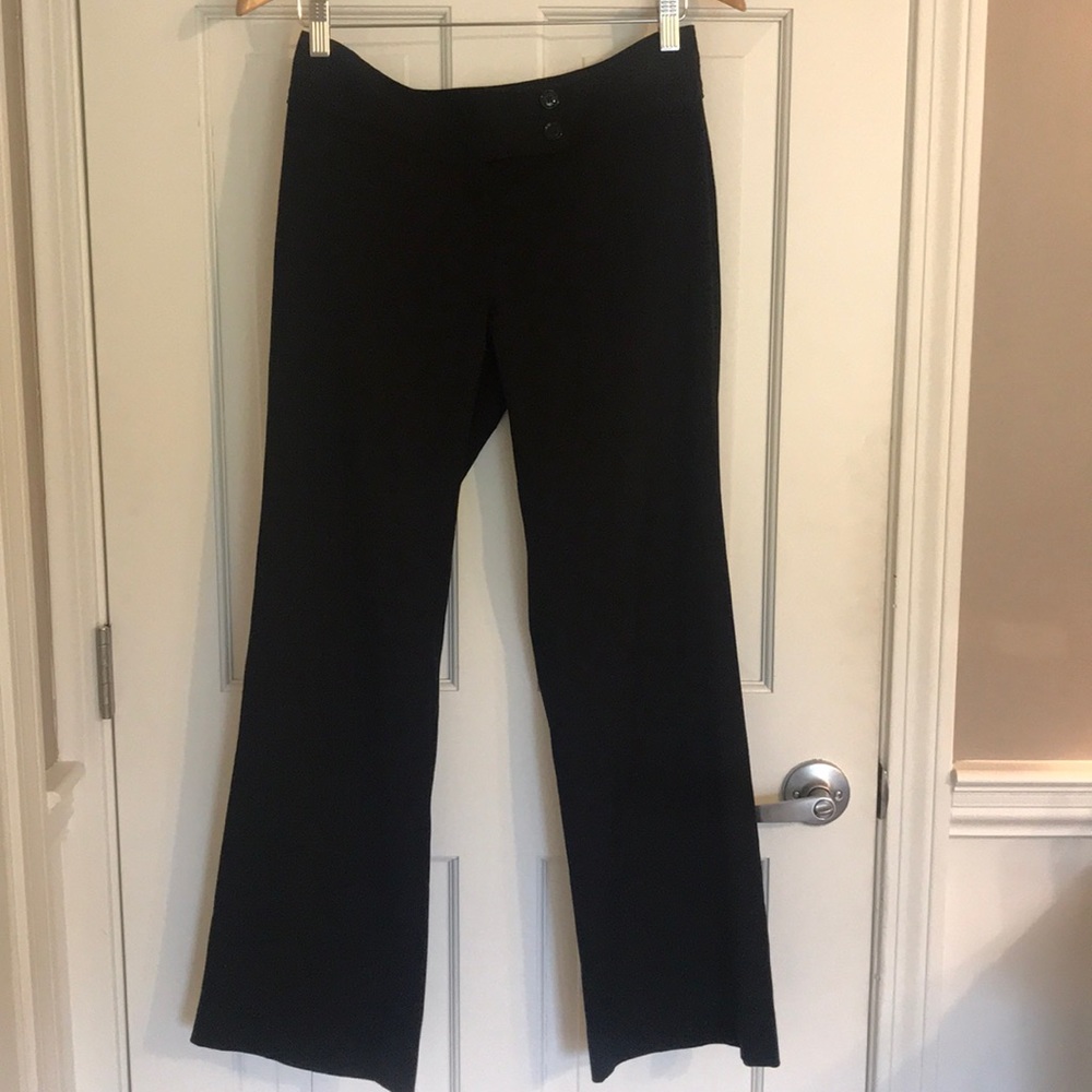 White House Black Market wide leg dress pants
